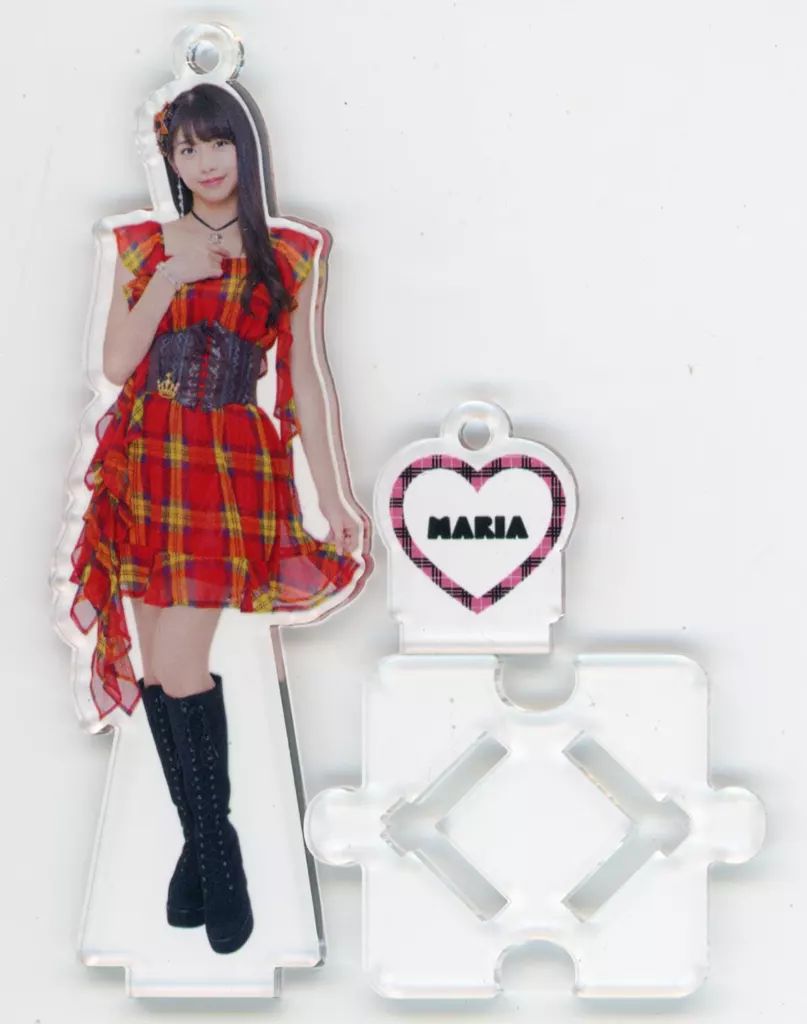 中古】雑貨 牧野真莉愛 フィギュアスタンドキーホルダー