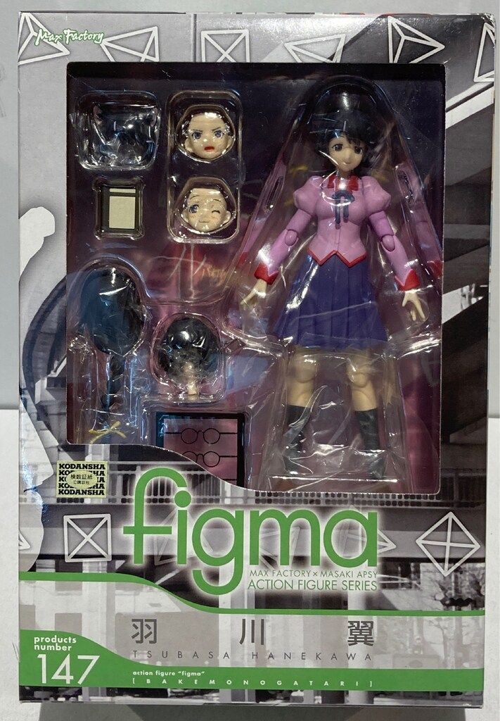 figma 化物語 羽川翼 フィギュア マックスファクトリー Maxfactor Amazon.co.jp: figma 化物語 羽川翼 (ノンスケールABS&PVC塗装