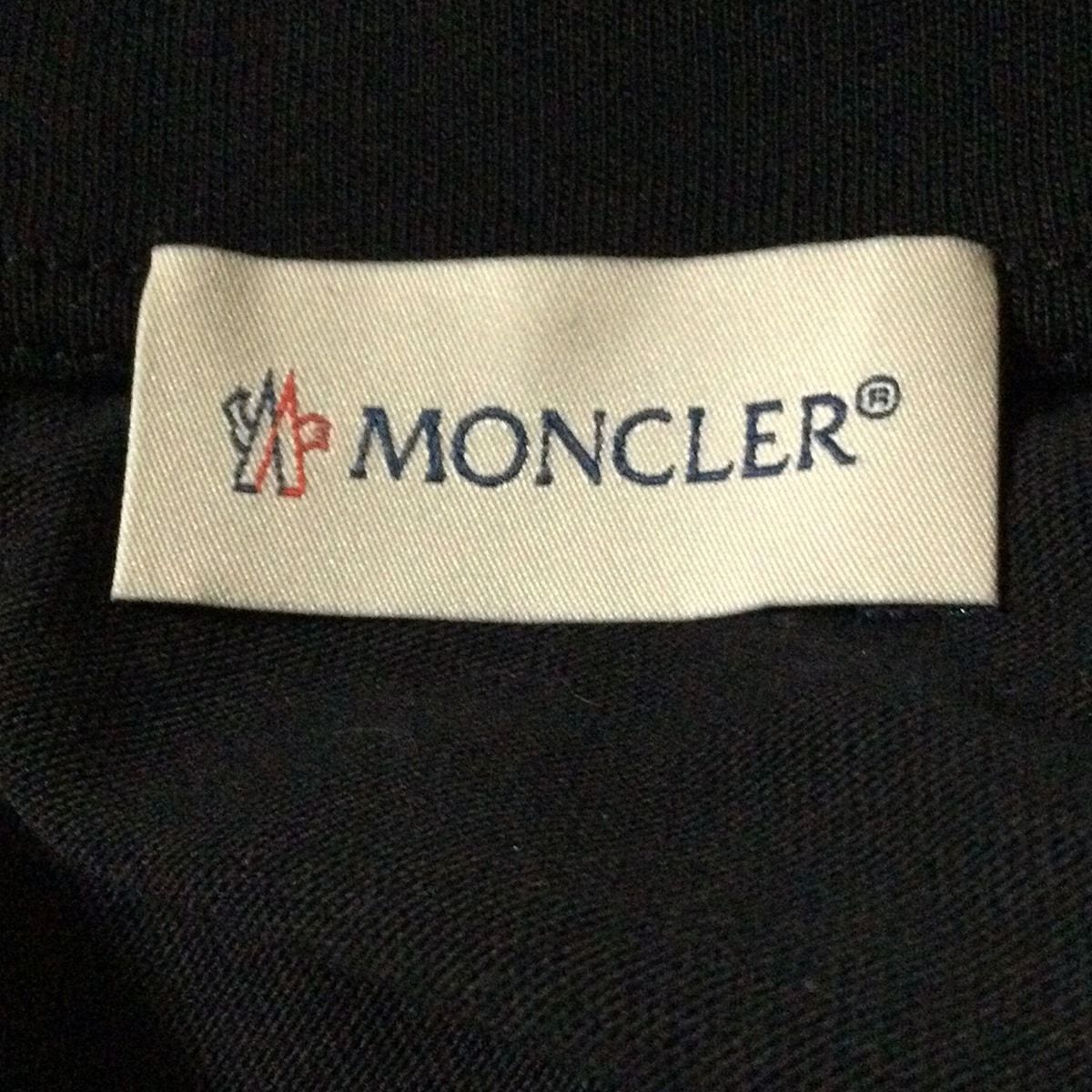 MONCLER(モンクレール) ワンピース サイズXS レディース - 黒 半袖  