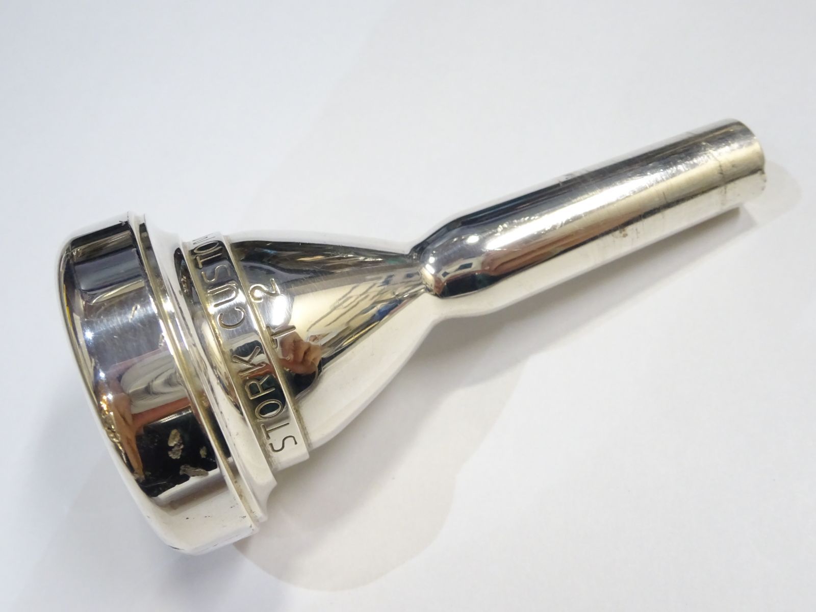 ストーク トロンボーン用マウスピース カスタム T2 細管用 SP 服部管楽器