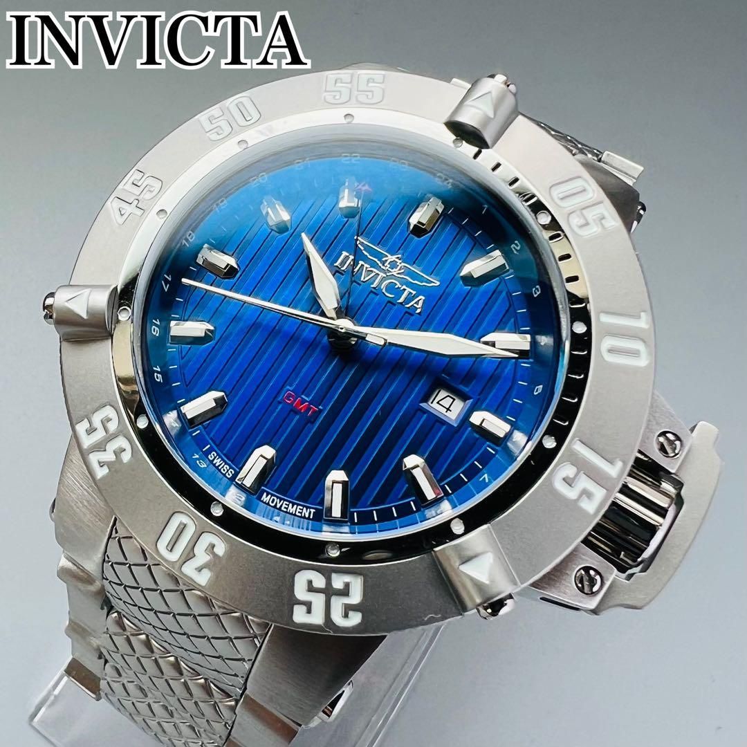 【新品未使用】定価23.1万円 INVICTA インビクタ メンズ腕時計GMT.Nスペースデザイン