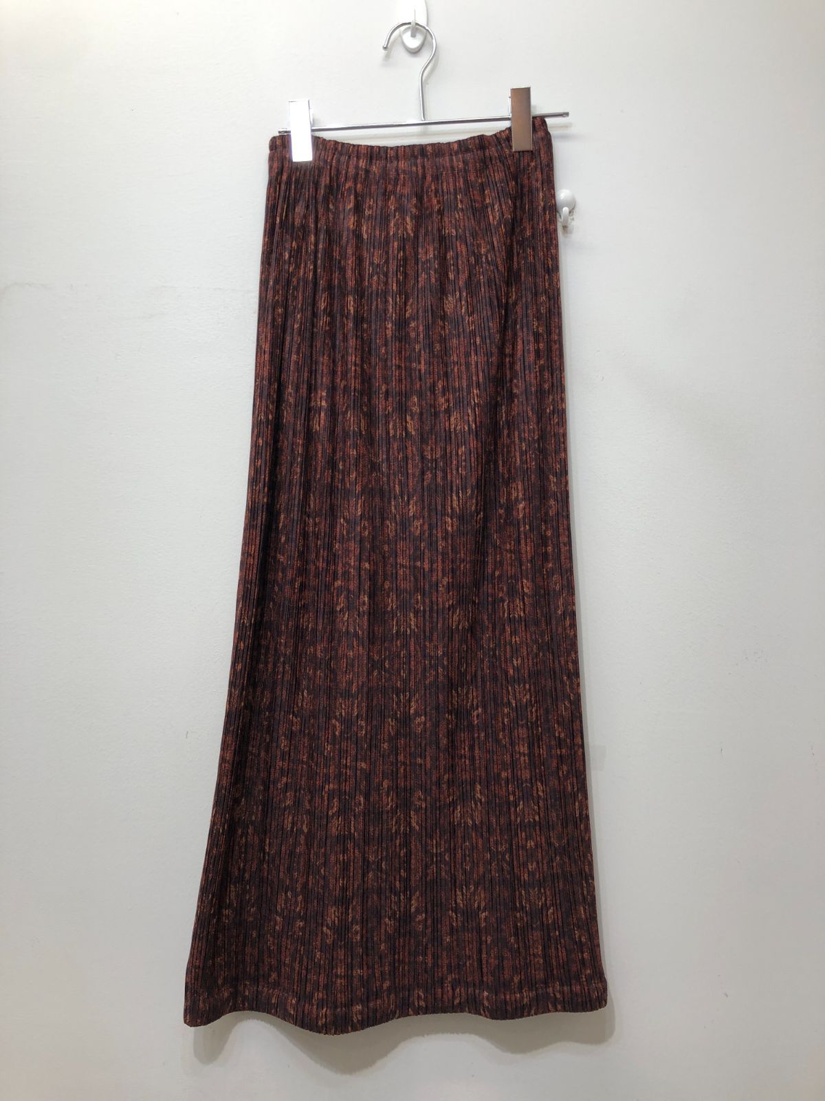 587 PLEATS PLEASE プリーツプリーズ イッセイミヤケ ロングスカート ２ マルチ