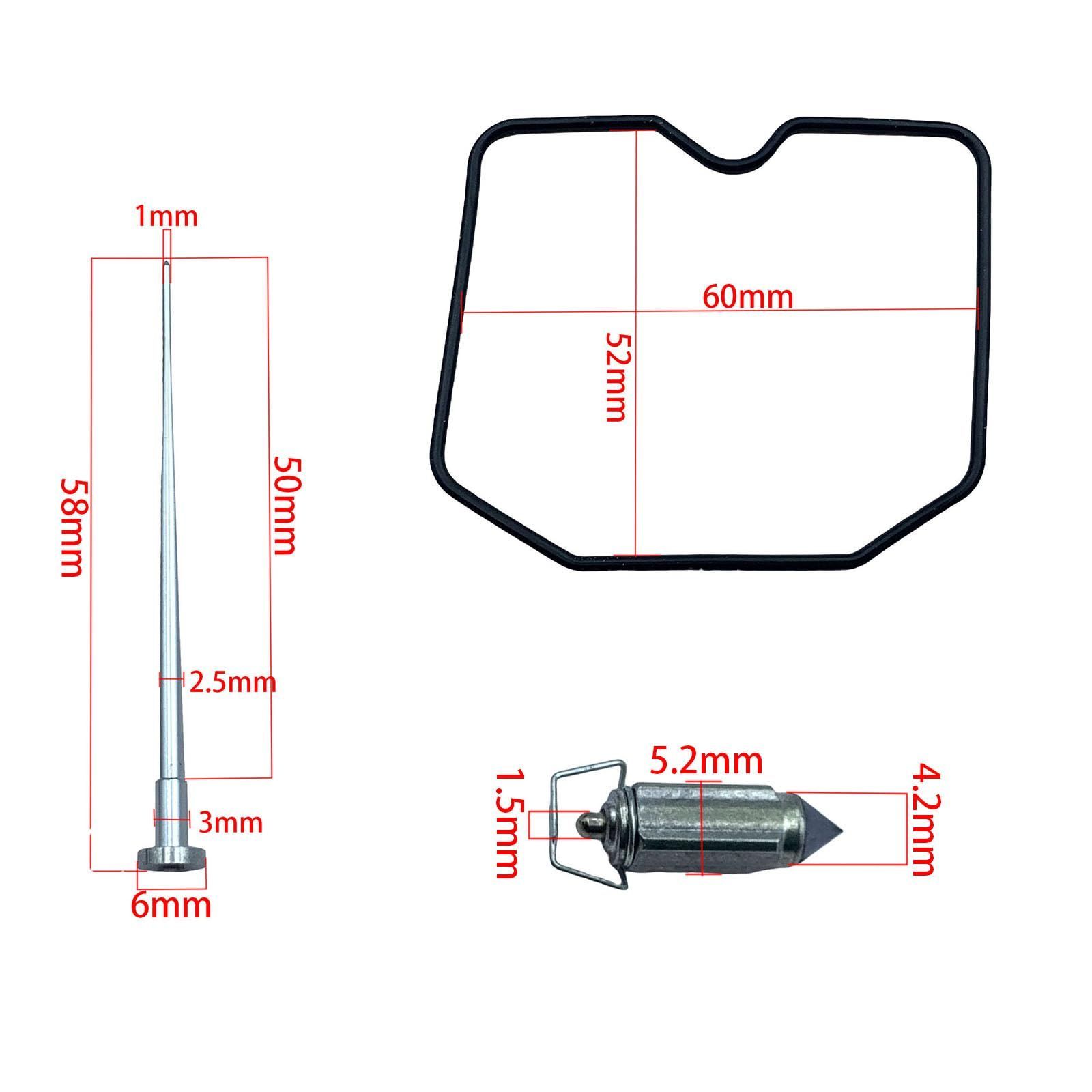 LandTank】2セットキャブレターリビルドキット，KPS ZZR250 Z