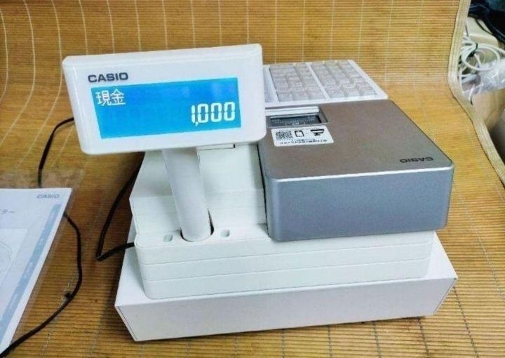 カシオレジスター　SR-CS550　スマホ連携Bluetooth　592259 カシオレジスター SR-CS550 スマホ連携Bluetooth 592259 - メルカリ
