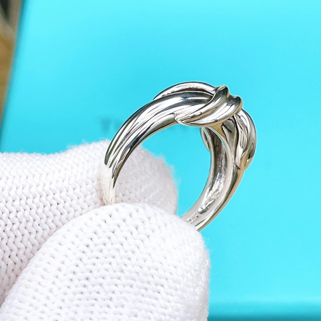 ◇ティファニー◇新品仕上済 Tiffany&Co. シグネチャー クロス リング