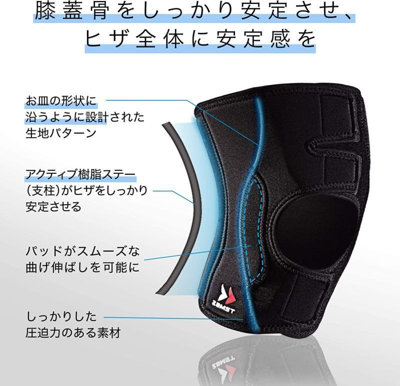 膝用サポーター２個セット