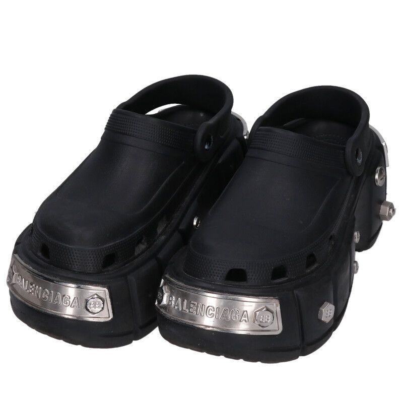 バレンシアガ HARDCROCS プラットフォームスタッズクロックスサンダル