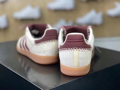 値下げします 新品 Adidas samba Pony Wales Bonner ホワイト カップルシューズ レディース/メンズ 箱付