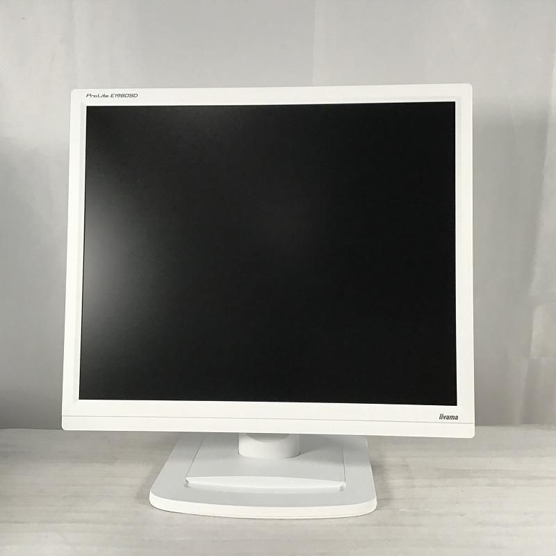iiyama イイヤマ 周辺機器 モニター 19型スクエア液晶ディスプレイ E1980SD-W1