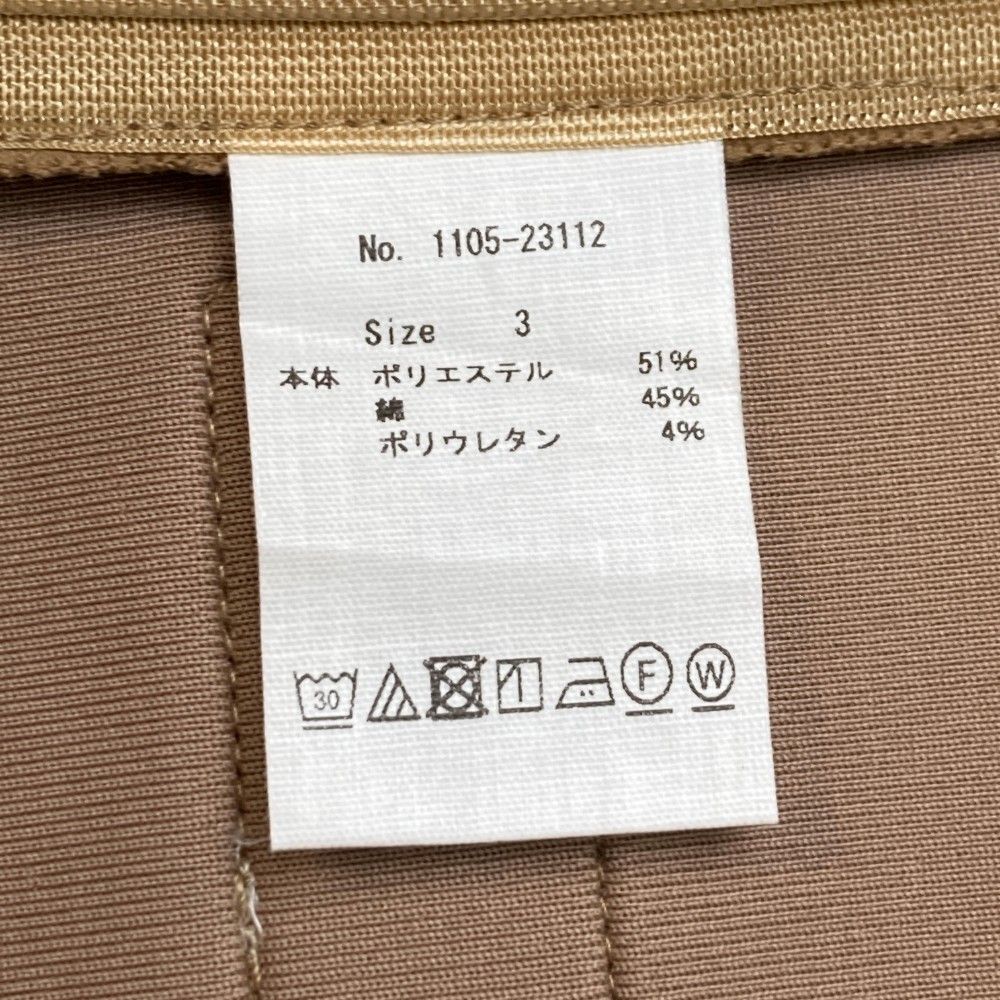 サイズ：3 CPG GOLF シーピージーゴルフ パンツ ベージュ系