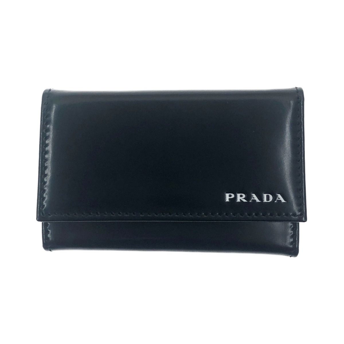 〇〇PRADA プラダ ６連 キーケース  ブラック