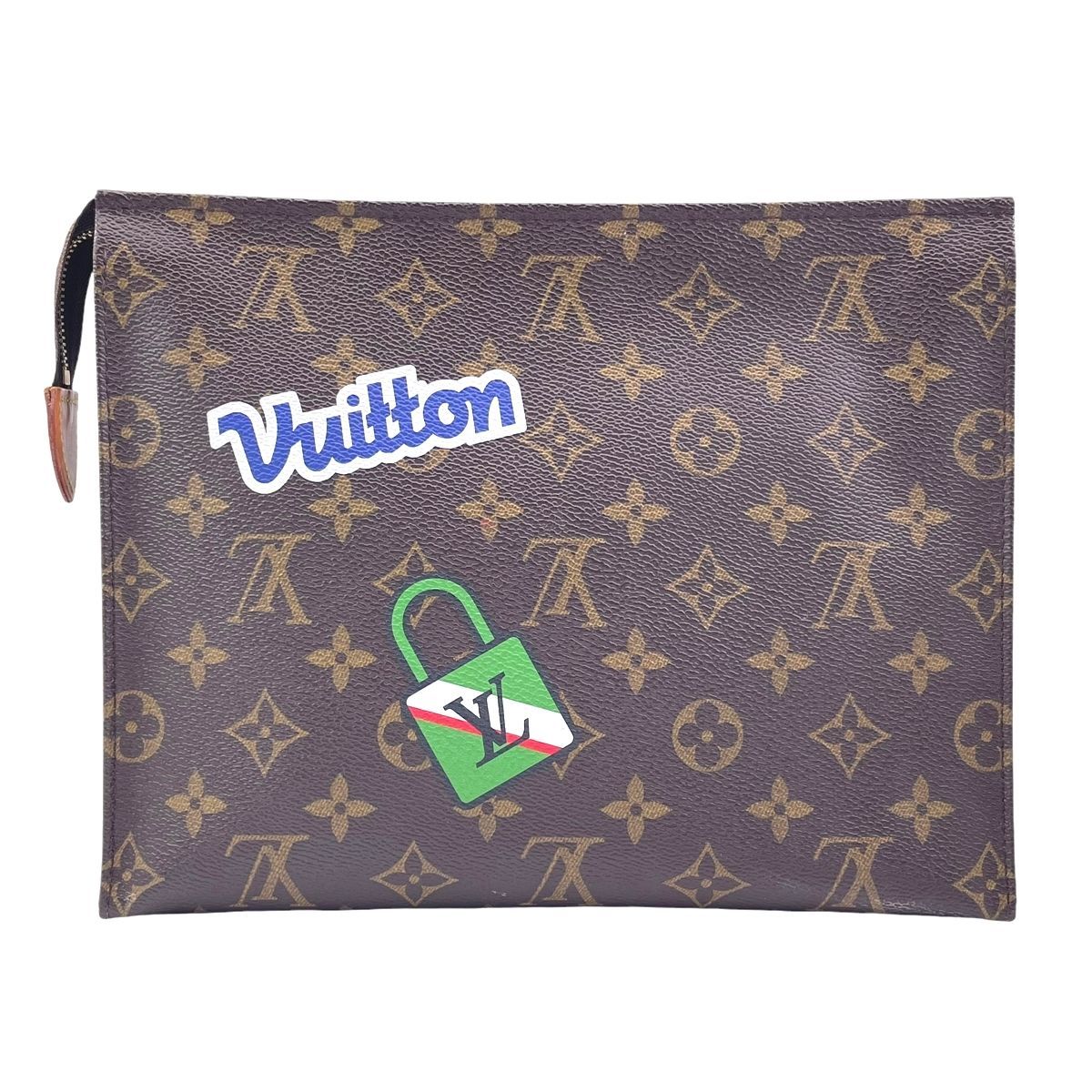 中古】 LOUIS VUITTON ルイ・ヴィトン ポシェット・トワレ26 クラッチ 