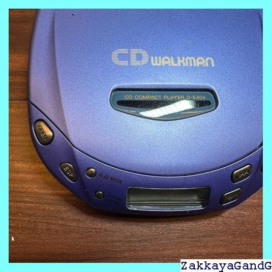 美品★★★ SONY CD WALKMAN D-E404 84 Sony CD Player Walkman D-E404 Music Silver Compact Hobby