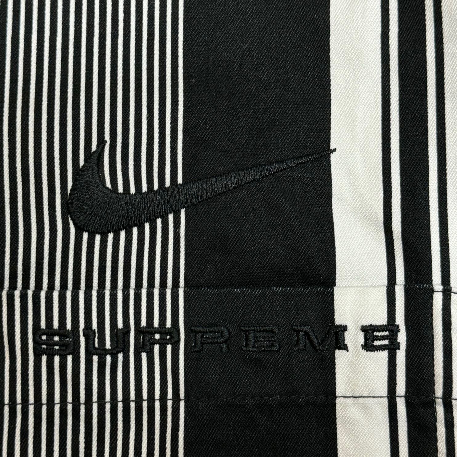 国内正規 Supreme NIKE 21SS Cotton Twill Shirt DB0499-010 コラボ