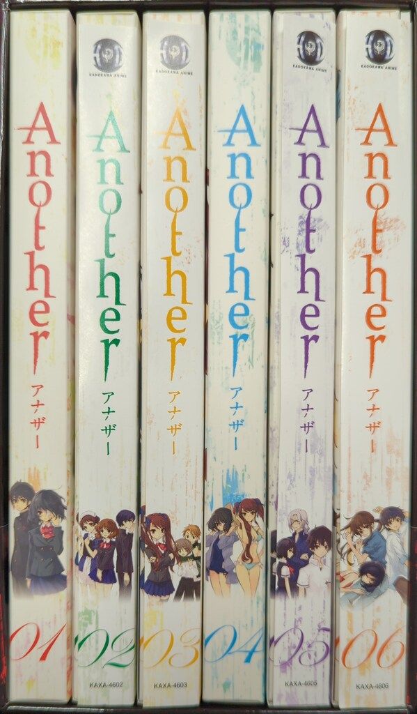 Another blu-ray 初回限定版 全6巻セット Another Blu-ray 限定版 全