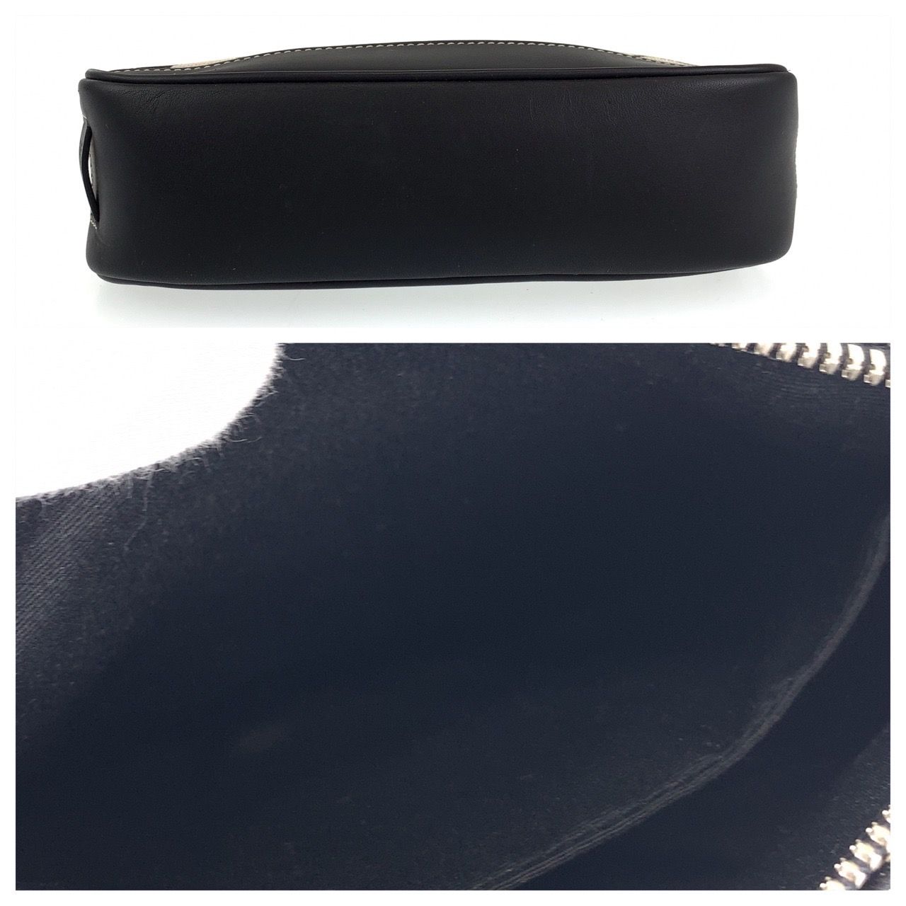 COACH コーチ シグネチャー ブラック 黒 シルバー金具 キャンバス