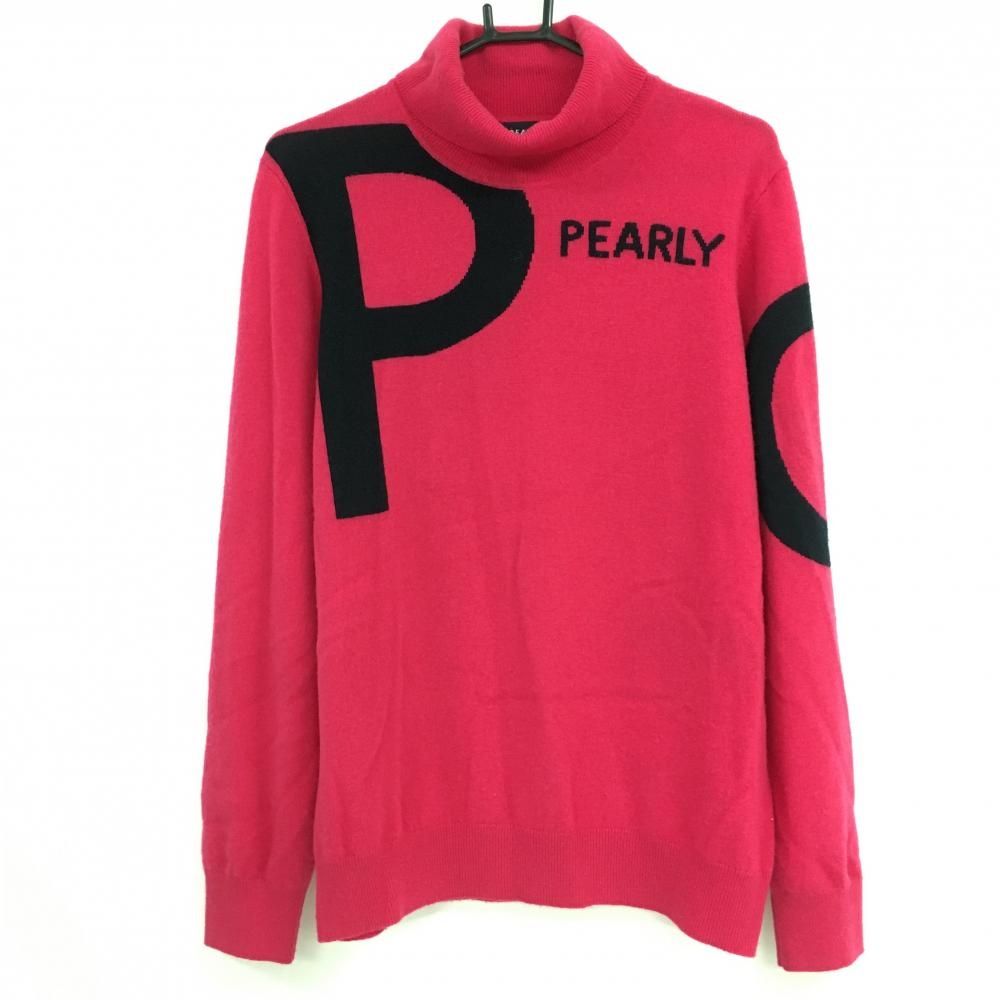 パーリーゲイツ カシミヤタートルネックセーター メンズ