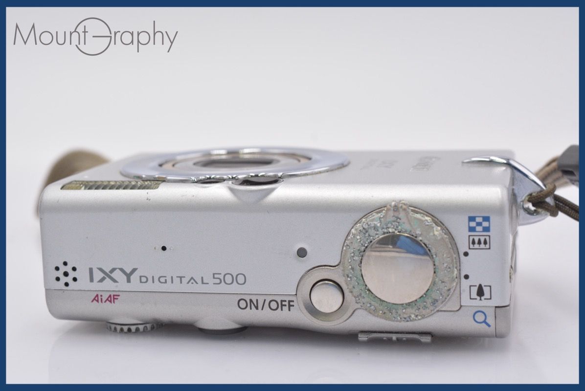 ☆ジャンク特価☆ キヤノン Canon IXY DIGITAL 500 3x 元箱