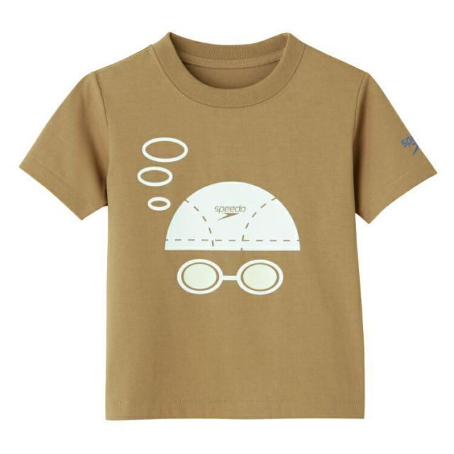 speedo スピード G PLAY SUN TEE G コヨーテ Sサイズ SLB72303 CO | スポーツ スポーツ用品 服 衣類 衣料品 キッズ ジュニア 子供 Tシャツ シャツ オーガニックコットン フォトクロミック加工 環境配慮型素材 ポリエステ