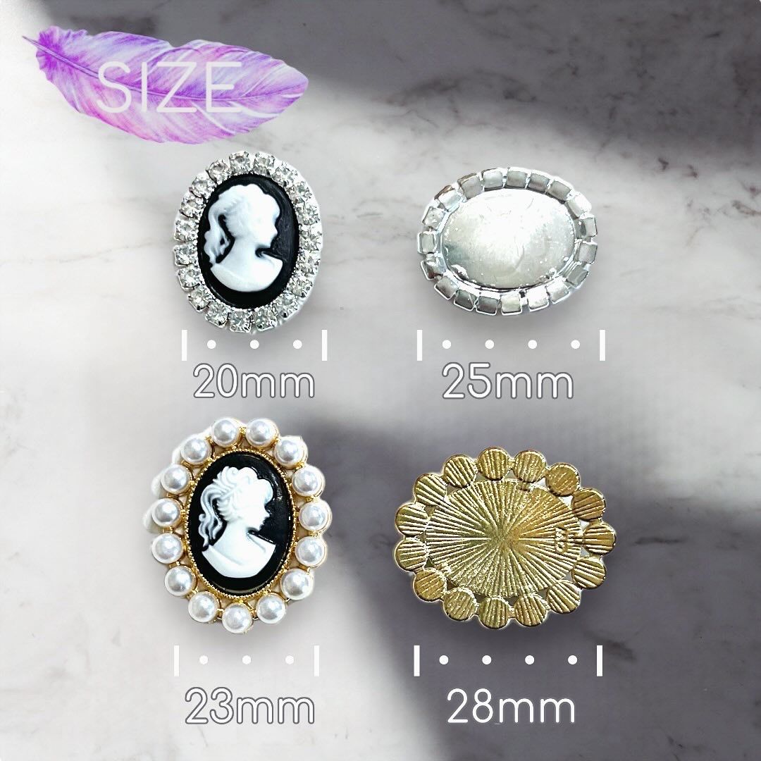 CLEMRIA PHOENIX 健康アクセサリー （ヴィンテージカメオ 色金属合金レ 