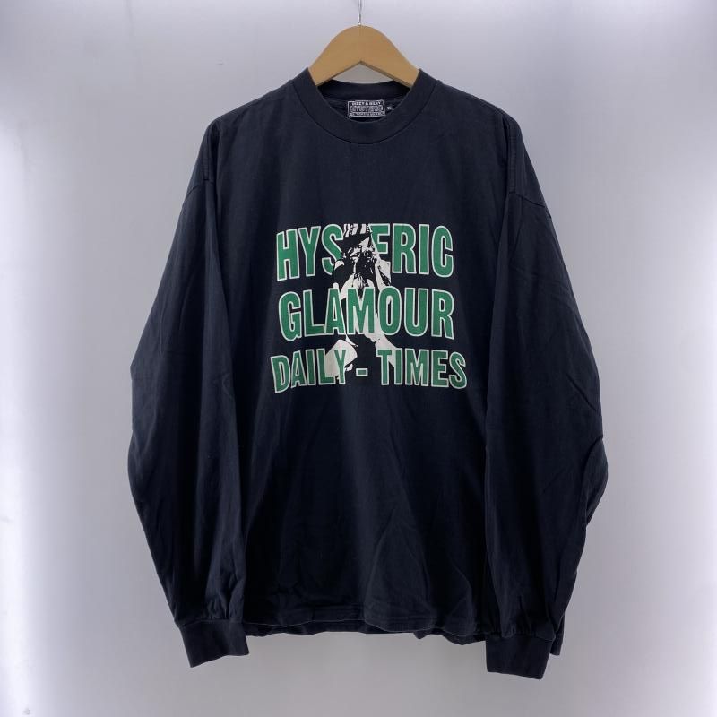 HYSTERIC GLAMOUR ロンT DAILY TIMES サイズ L HYSTERIC GLAMOUR ロンT DAILY TIMES サイズ L