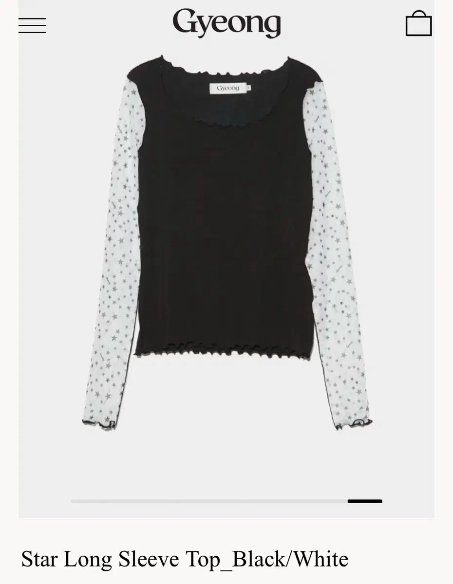 Gyeong star long sleeve top