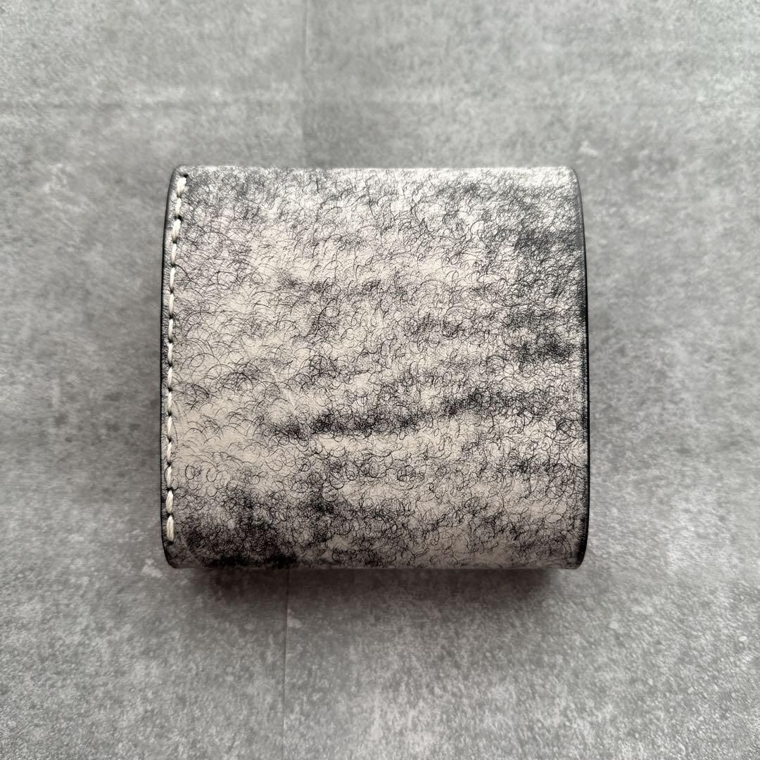 【3つ折りトラッカーウォレット】本革ハーフウォレット　マルゴーフォグ ネロ　黒 3つ折りウォレット】本革ハーフウォレット マルゴーフォグ ネロ