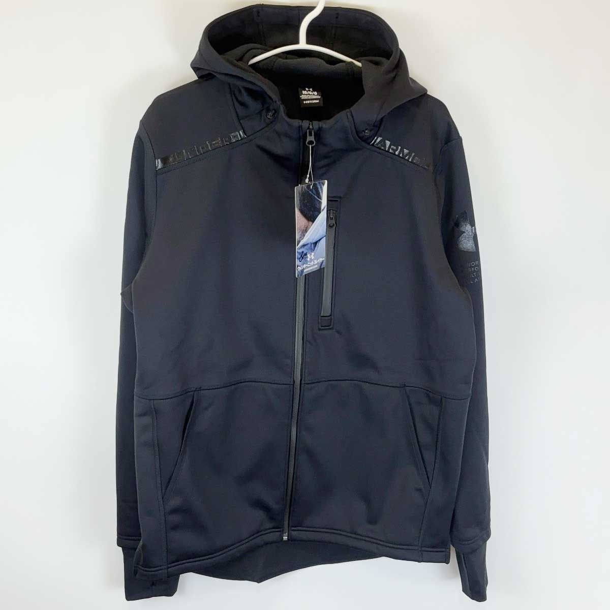 ♥ アンダーアーマー UAウインターニット 3レイヤー ジャケット3.0 L 001 ブラック 1381337 メンズ UNDER ARMOUR スポーツウェア トレーニング アウトレット品
