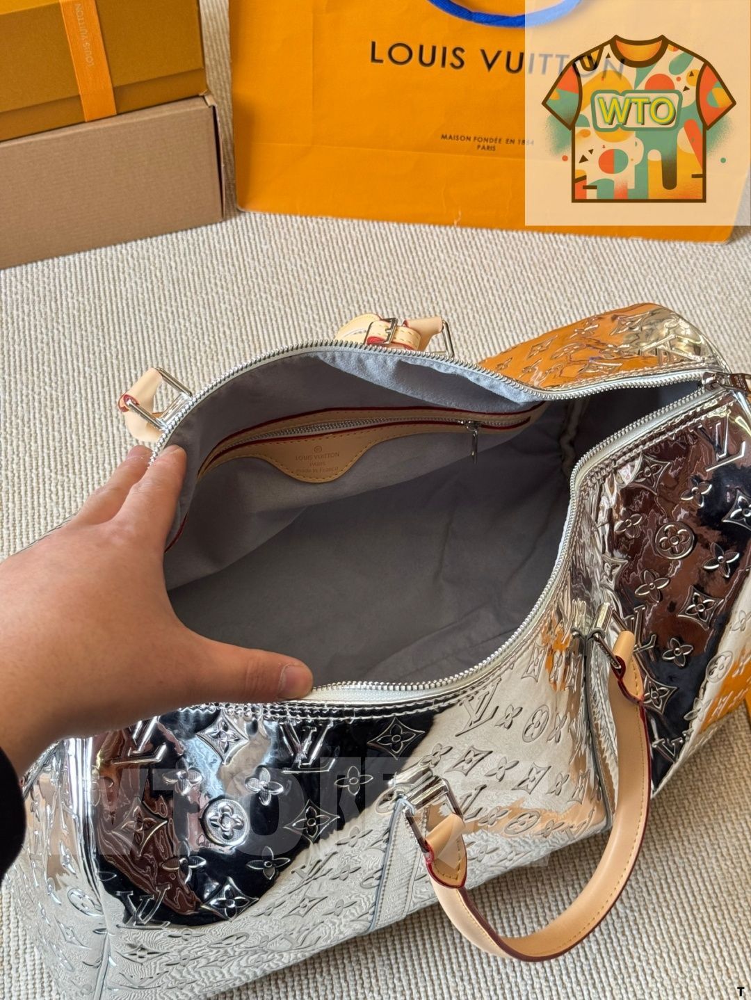 今日 Louis Vuitton Neo Porte Documents Voyage ルイ ヴィトン ネオ ポルト ドキュマン ヴィアージュ - LV Mirror Mirror シリーズ-WTO輸入 DECORATOM_COM_BR