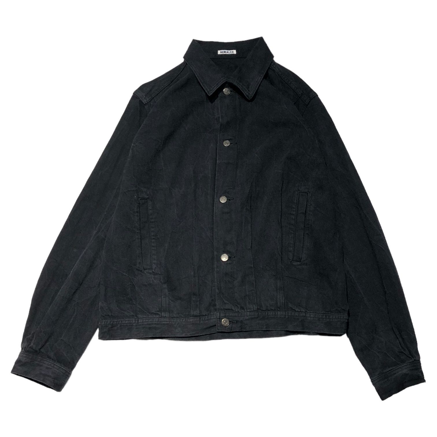 23ss AURALEE ブラックデニムセットアップ オーラリー 【公式通販】