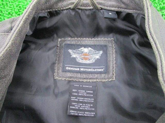 ジャケット 98109-16 ハーレー 純正 中古 バイク 部品 牛革レザー