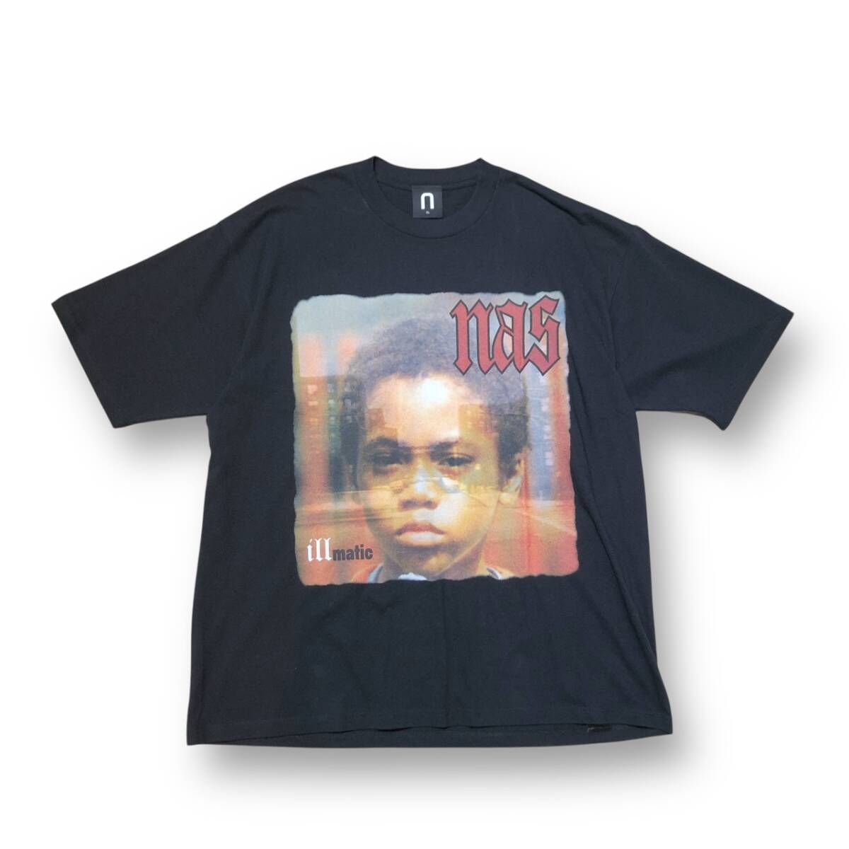 NAS × NUBIAN NAS Illmatic 30th Anniversary T-shirts ナスイル
