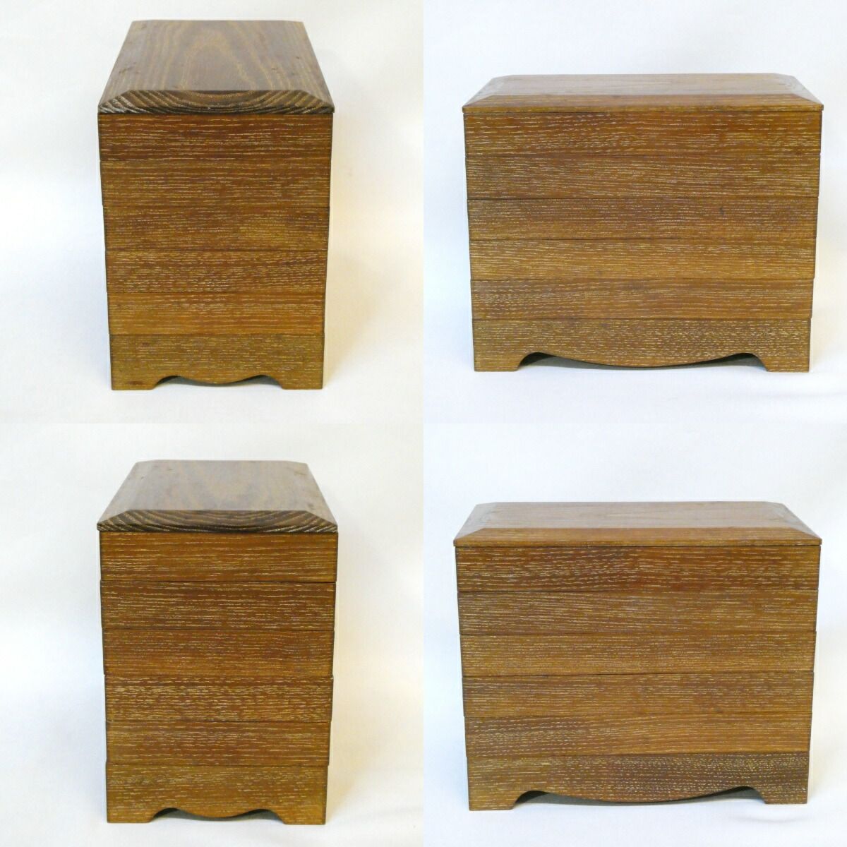 女桑文台と五段重硯セット