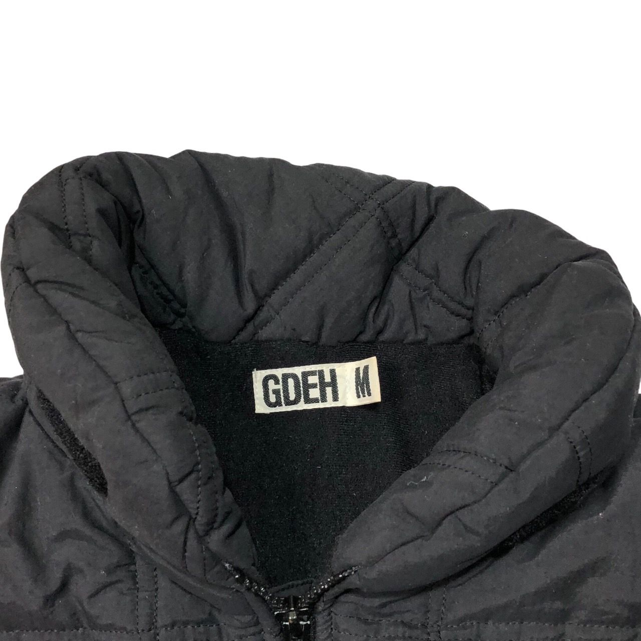 GOODENOUGH(グッドイナフ) 90's quilted padded jacket キルティング 中綿 ジャケット ダウン SIZE M  ブラック 00's 90年代 初期タグ GDEH - メルカリ