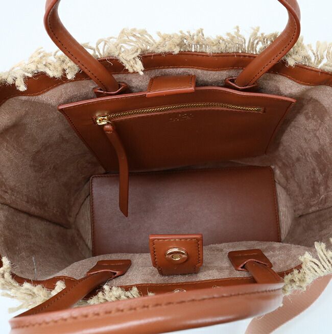 N°21 ヌメロヴェントゥーノ 23EBP0917IU01 M001 かごバッグ