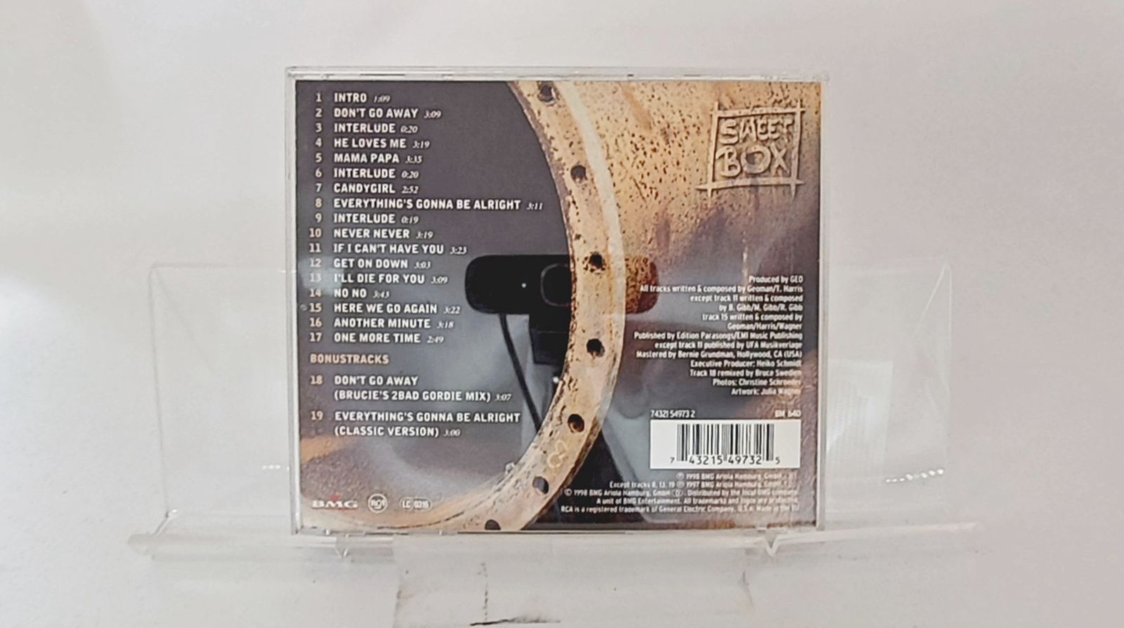 輸入盤CD☆スウィートボックス/Sweetbox□ Sweetbox