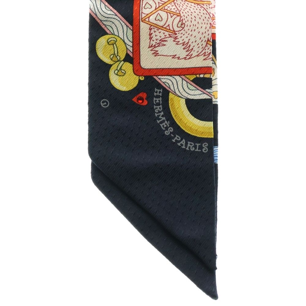 HERMES (エルメス) ツイリー PIQUE DAME DE COEUR ハートのクイーン