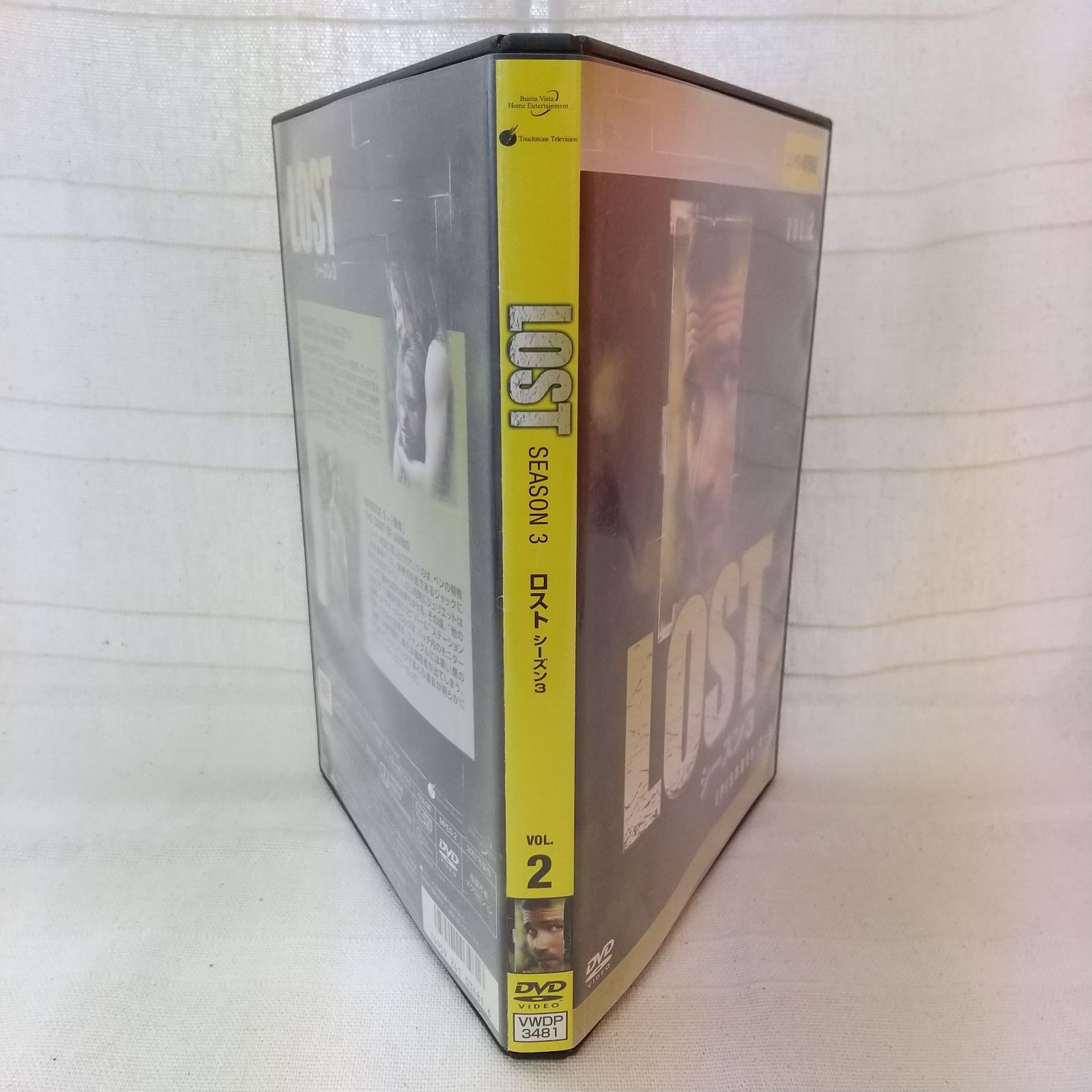 LOST ロスト シーズン3 VOL.2 レンタル専用 中古 DVD ケース付き
