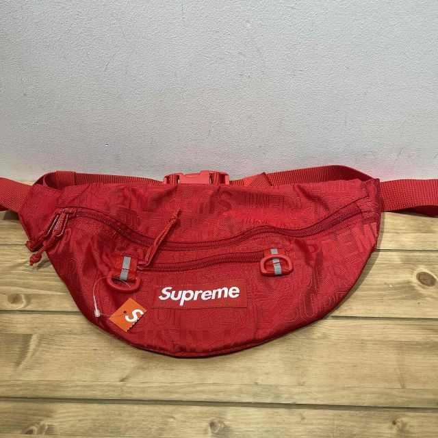 Supreme 17SS Leather Waist Bag デザートカモ Supreme 17SS Leather