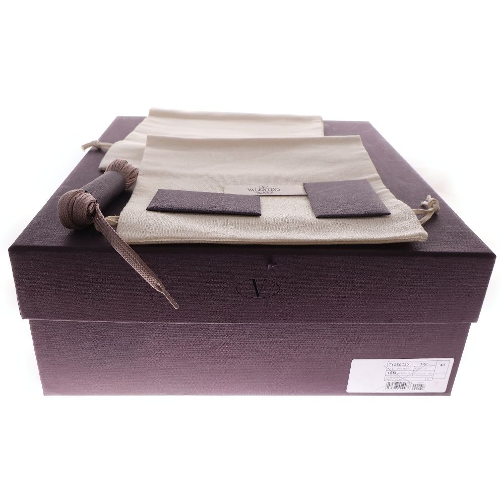 VALENTINO (ヴァレンチノ) ロックスタッズ カモフラ スウェード レザー  