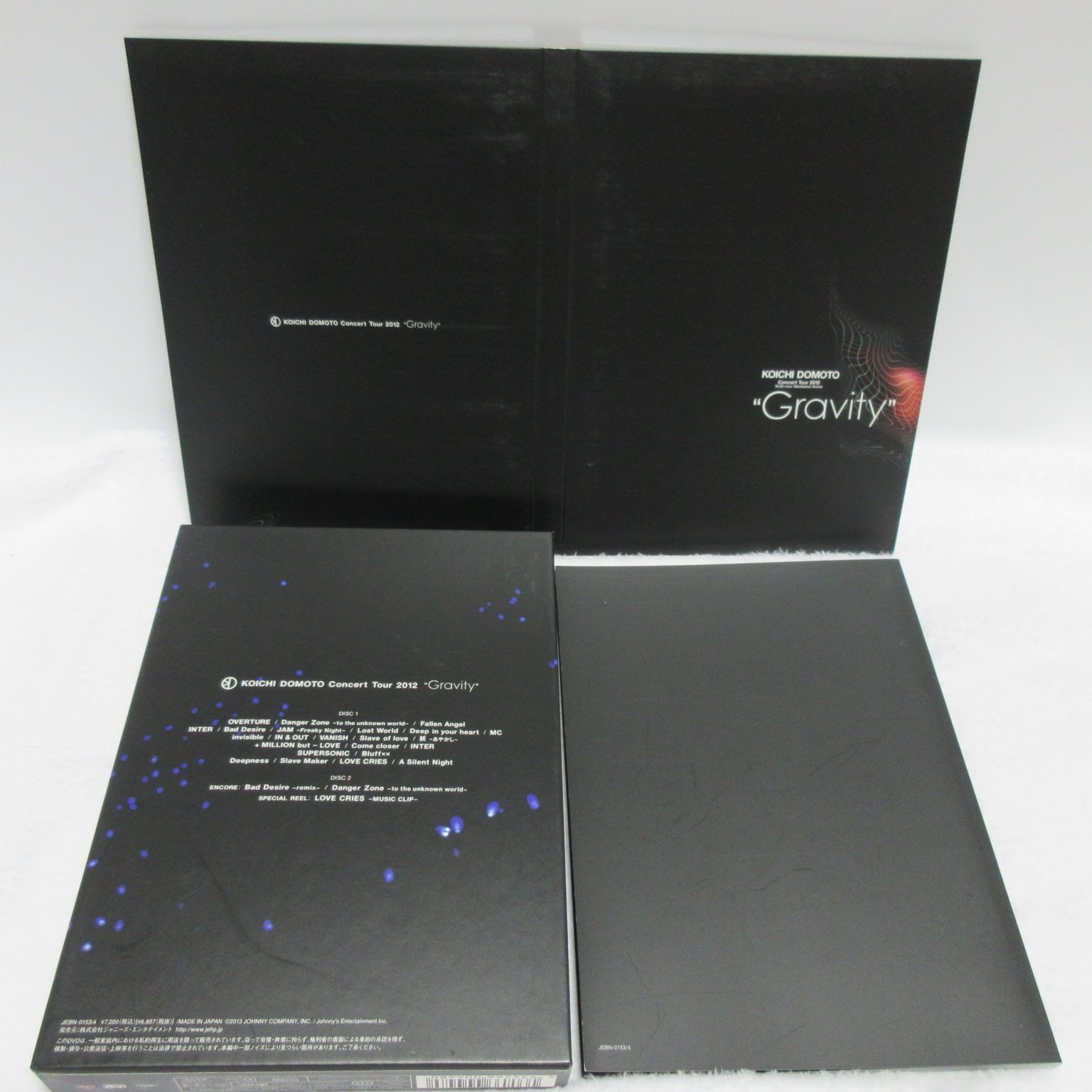 【DVD】堂本光一/KOICHI DOMOTO Concert TOUR 2012 “Gravity” 初回盤