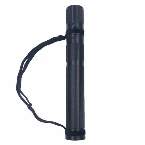 まとめ買い マービー スライドケース バンド付き 径85mm 丸型 ブラック A2～A0用 014-0036 ×3セット