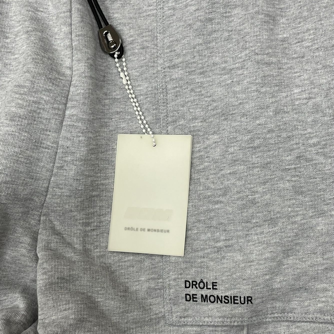 DROLE DE MONSIEUR ロゴプリント スウェットパンツ ドロールドムッシュ 