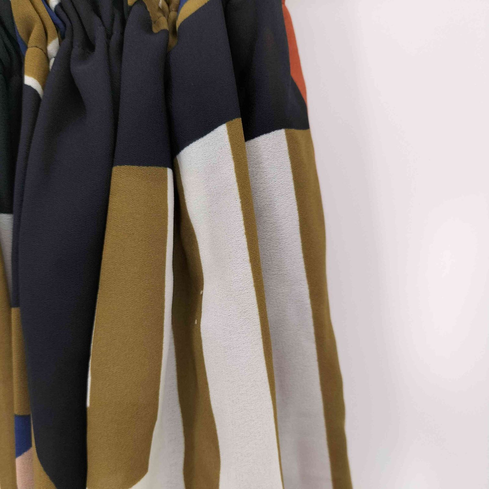 総柄イージーミニスカート レディース