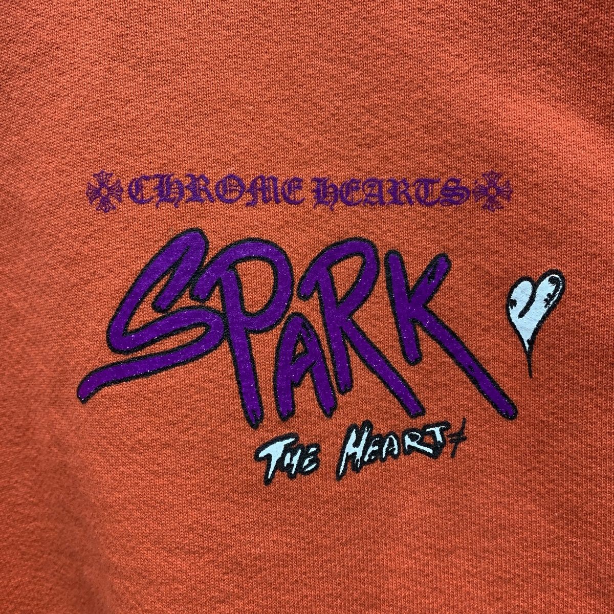 中古】 CHROME HEARTS クロムハーツ PPO SPARK THE HEART スウェット 