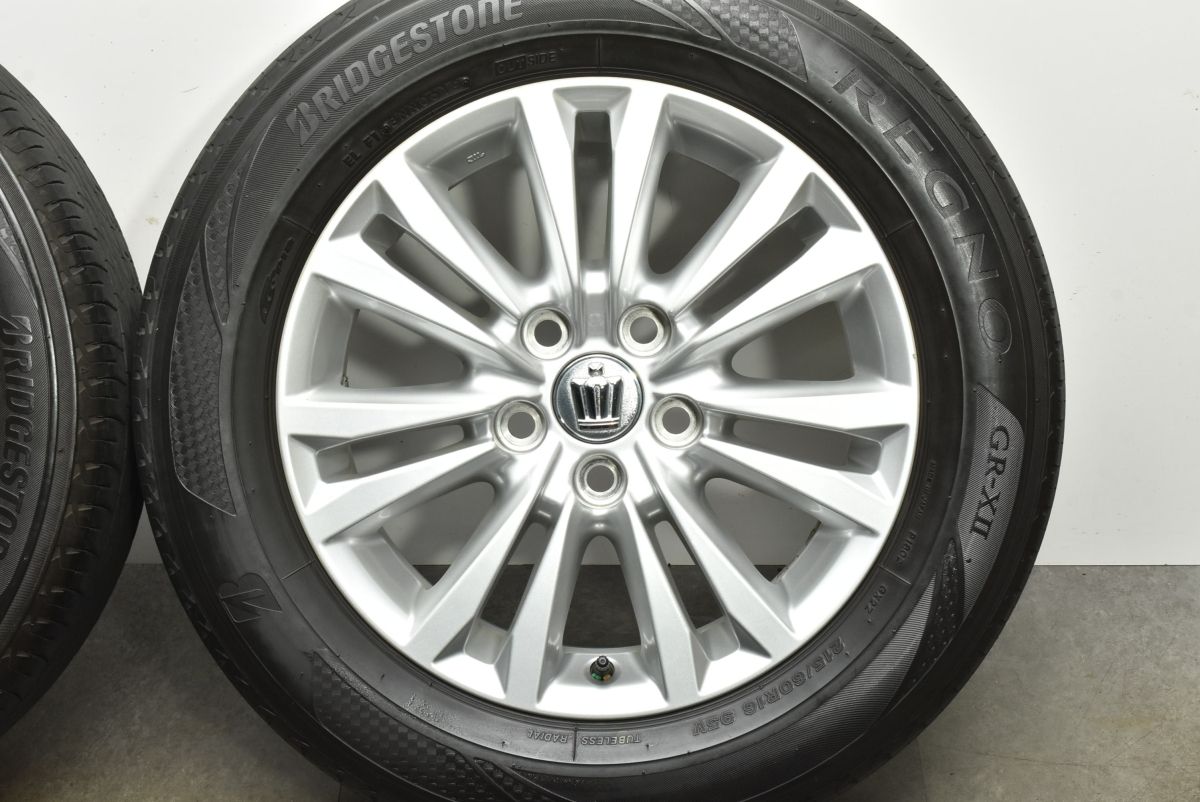 専用12 BRIDGESTONE 215/60R16 クラウン 純正 ノーマル 高級 タイヤ付 クラウン ロイヤル 210系 前期 純正 7J 16インチ