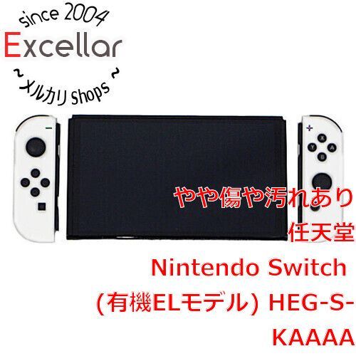 [bn:6] 任天堂　Nintendo Switch 有機ELモデル　HEG-S-KAAAA　ホワイト　ACアダプター・ドックなし
