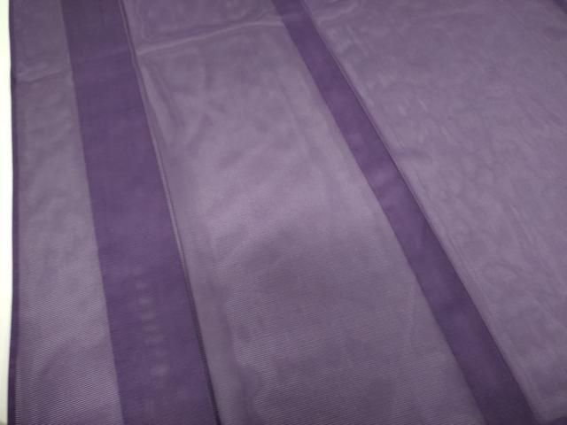 平和屋着物＊夏物 色無地 絽 蒲葡色 洗える着物 DAAU2146ud - メルカリ