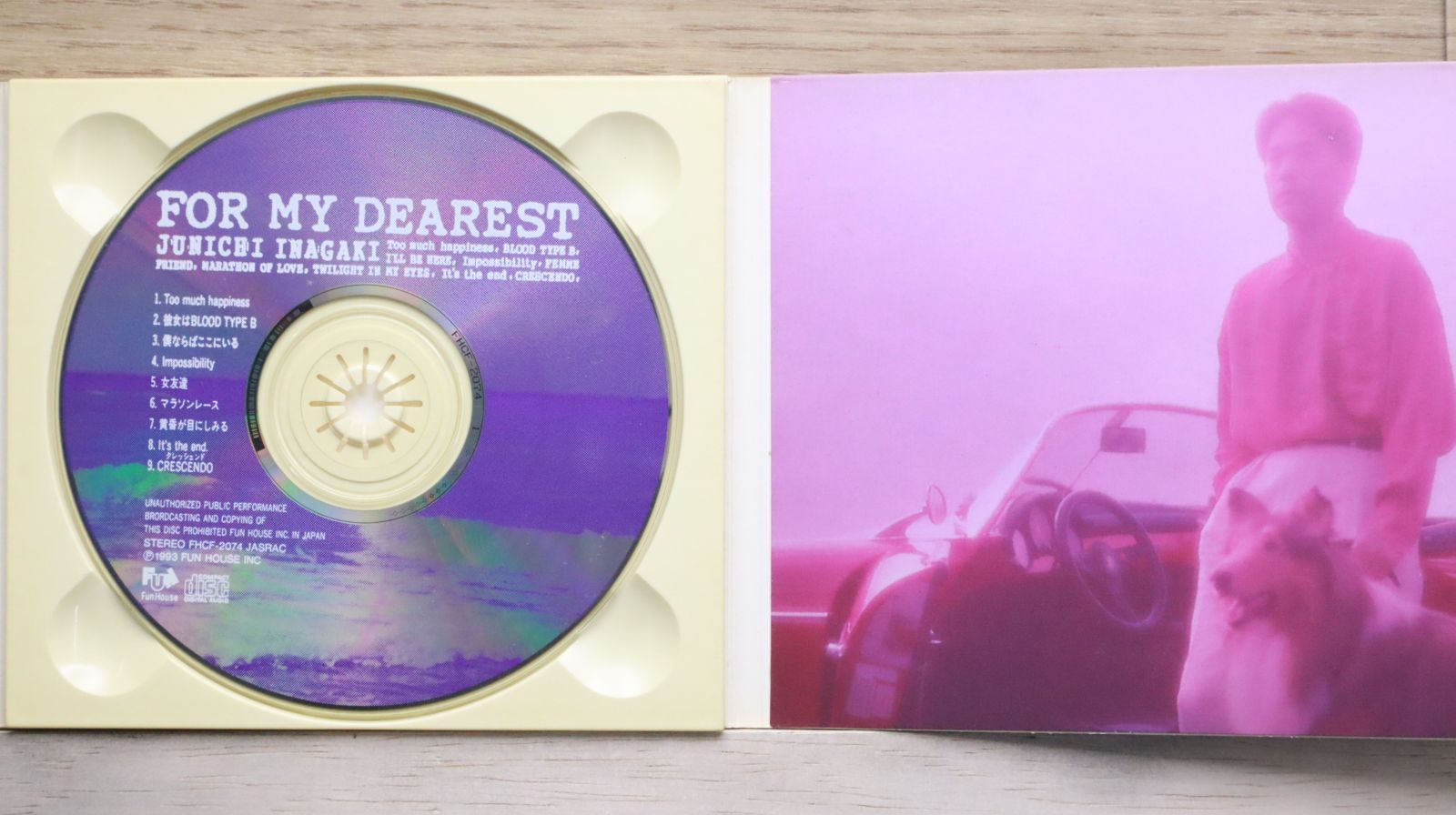 国内盤CD☆稲垣潤一/Junichi Inagaki□ for my DEAREST