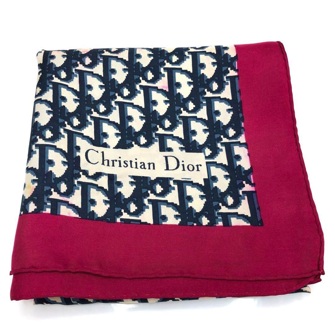 Christian Dior クリスチャンディオール トロッター スカーフ 